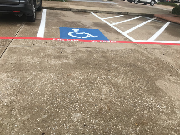 Handicap Parking Lot Striping in Fort Myers, FL